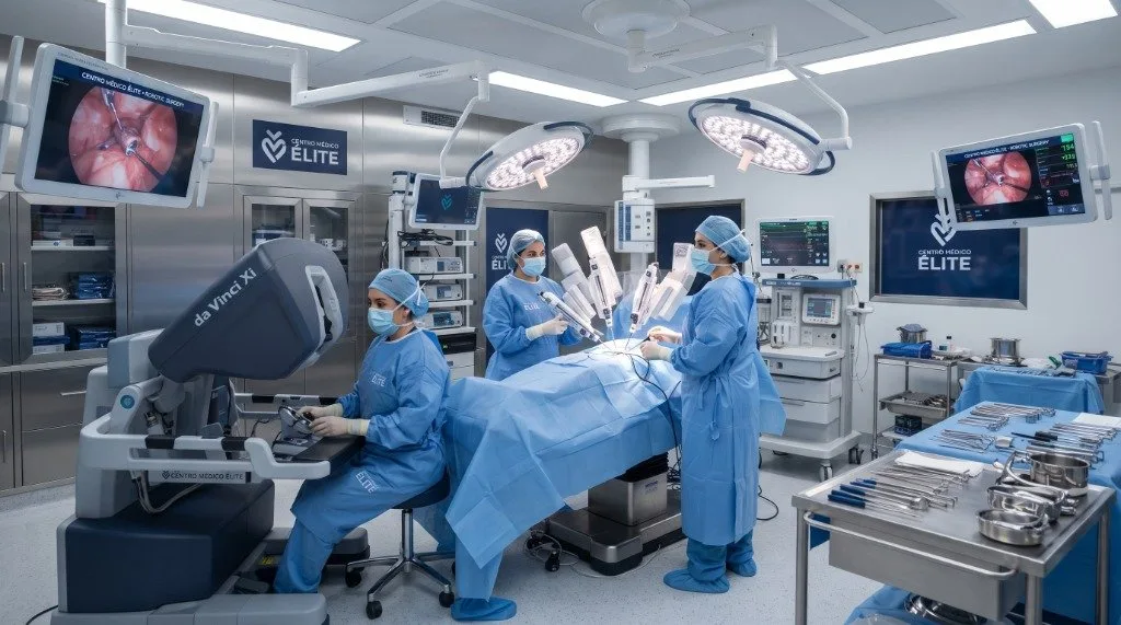 Área de imagenología del ejemplo Centro Médico Élite