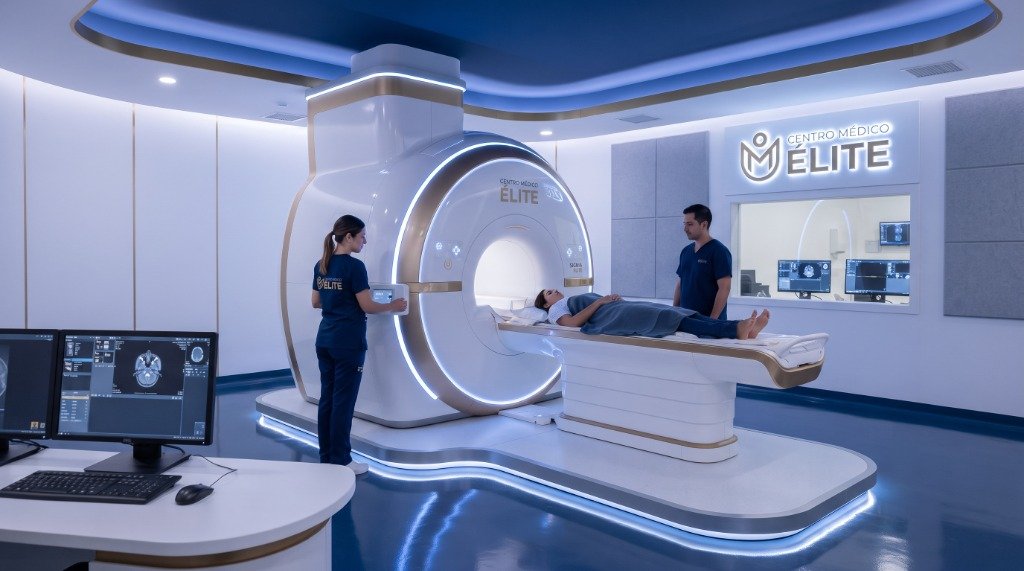 Enfermero de Centro Médico Élite cuidando a un paciente