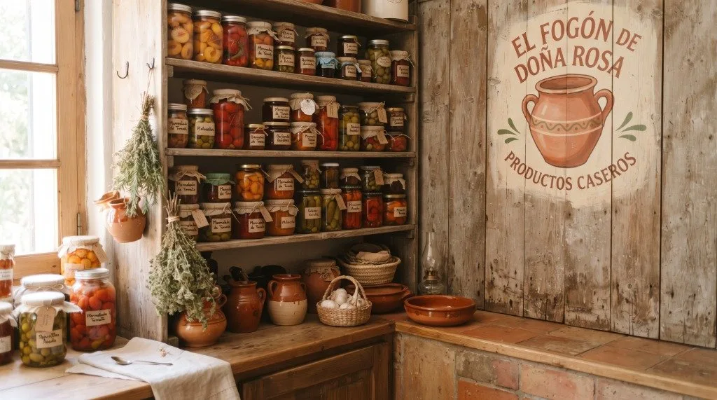 Alacena del ejemplo El Fogón de Doña Rosa