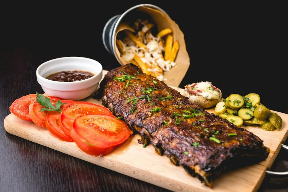 Propuesta gastronómica del ejemplo Vesper Lux